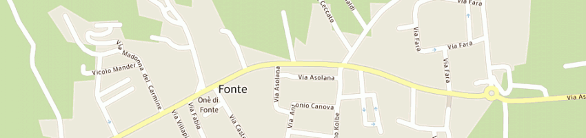 Mappa della impresa guidolin silvio a FONTE