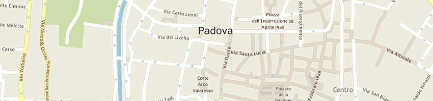 Mappa della impresa solola' di francesca castelli e giulia ferro ferraresso snc a PADOVA