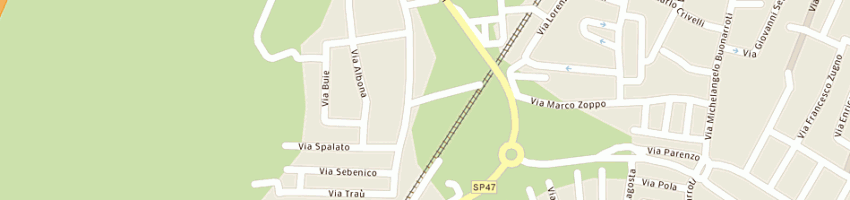 Mappa della impresa gp elettronica di griggio tiziano a PADOVA