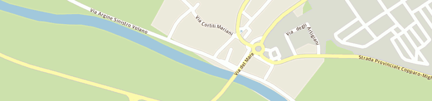 Mappa della impresa chendi stefano a TRESIGALLO