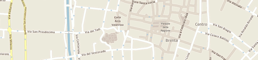 Mappa della impresa il gancino snc di zhou jianxiang e guo jinwei a PADOVA