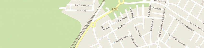 Mappa della impresa clear service piccola soc a rl a PADOVA