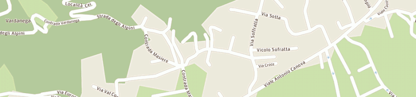 Mappa della impresa precom srl a POSSAGNO