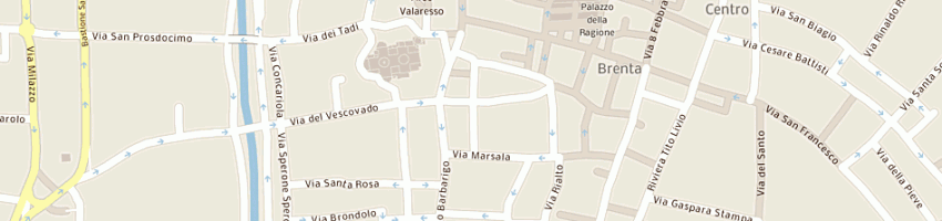 Mappa della impresa bonan giuseppe a PADOVA