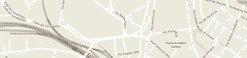 Mappa della impresa alpha international insurance brokers srl a AREZZO
