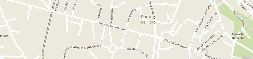Mappa della impresa calvelli federico a AREZZO