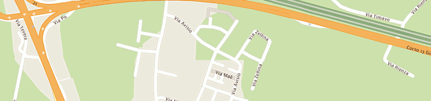 Mappa della impresa zabeo giuseppe a PADOVA