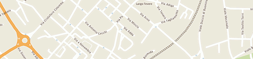 Mappa della impresa vetreria moderna snc a AREZZO