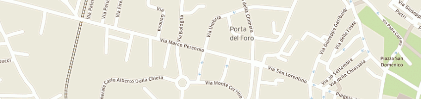 Mappa della impresa cagnacci vittorio a AREZZO