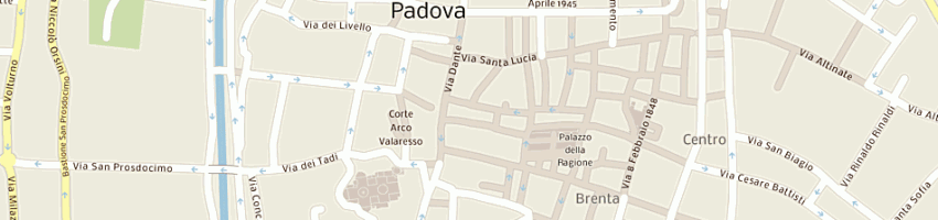 Mappa della impresa zanetti menotti a PADOVA