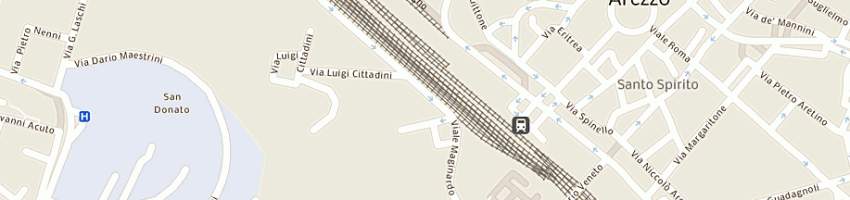 Mappa della impresa copy service snc di panunzi tommaso e c a AREZZO