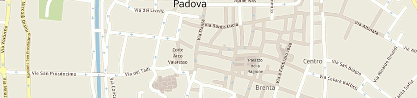 Mappa della impresa tomaiuolo matteo a PADOVA