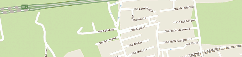 Mappa della impresa crespi luigi a SANTA MARINELLA