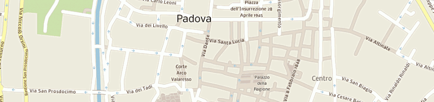 Mappa della impresa sun valley srl a PADOVA