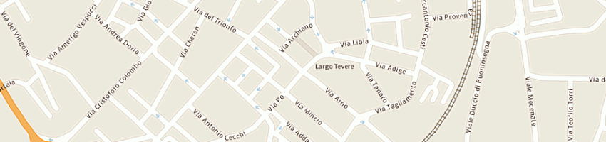 Mappa della impresa koine' coop sociale di tipo a scarl onlus a AREZZO
