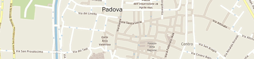 Mappa della impresa mondo giochi sas di ceron andrea a PADOVA