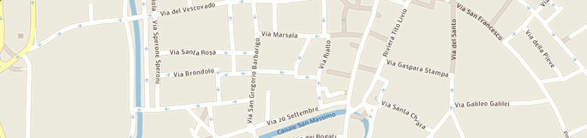 Mappa della impresa di lenardo laura a PADOVA
