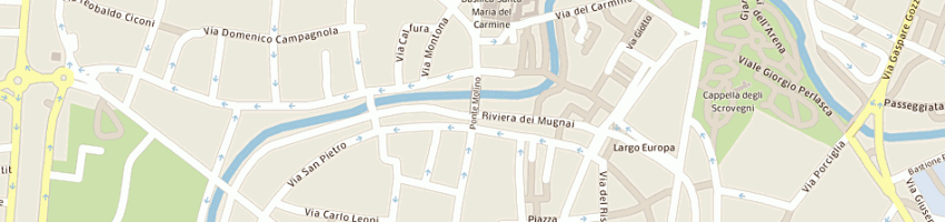 Mappa della impresa rocco risto cafe' a PADOVA