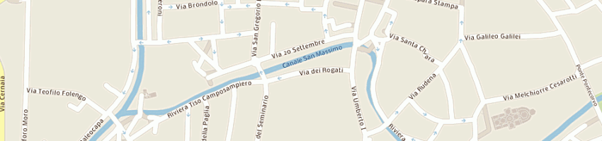 Mappa della impresa euro-pan sas a PADOVA