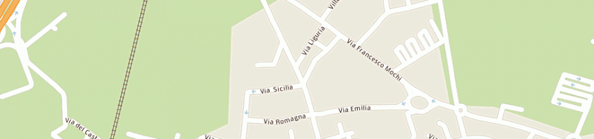Mappa della impresa la lampo caccialupi simona a AREZZO