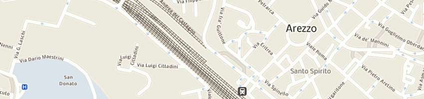 Mappa della impresa easy com srl a AREZZO
