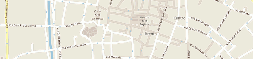 Mappa della impresa masiero federico a PADOVA