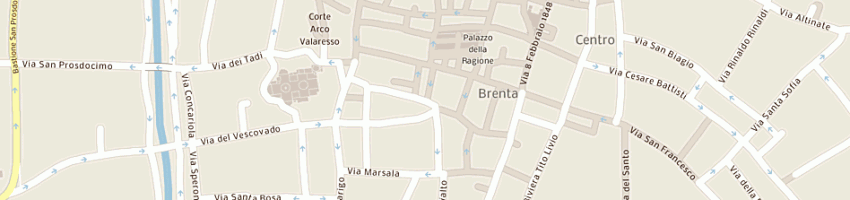 Mappa della impresa godenda srl a PADOVA