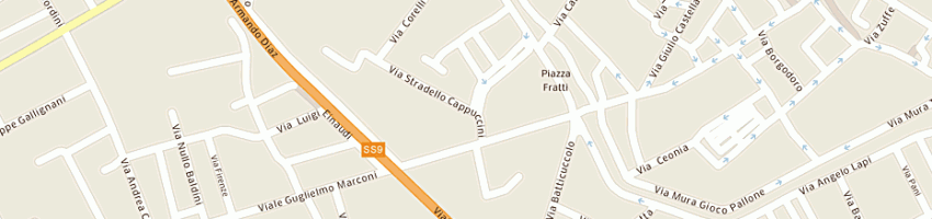 Mappa della impresa r4 milva per rodolfo equipe system di castani milva e c snc a FAENZA