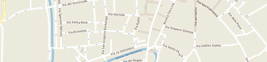 Mappa della impresa gallina diego a PADOVA