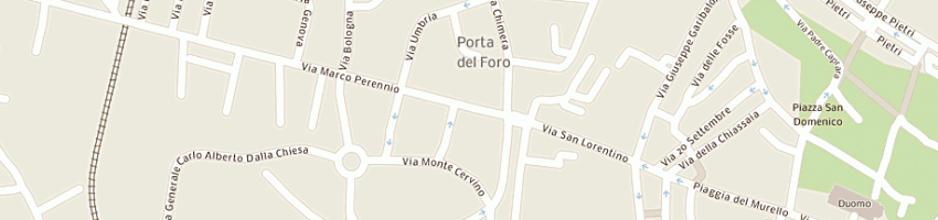 Mappa della impresa mito preziosi sas 1177ar a AREZZO