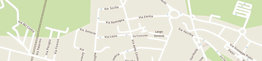Mappa della impresa vieri niccolini srl a AREZZO