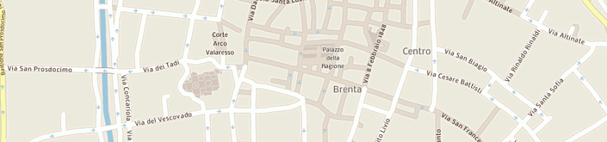 Mappa della impresa banca popolare di verona a PADOVA