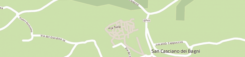 Mappa della impresa fastelli valerio a SAN CASCIANO DEI BAGNI