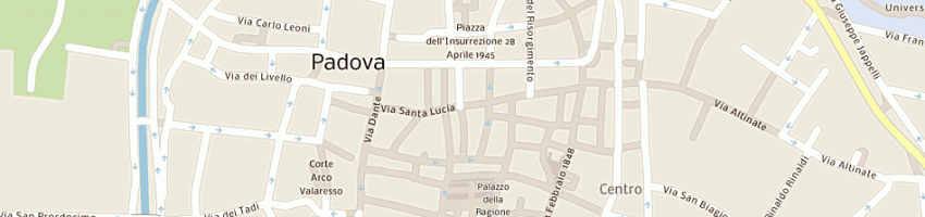 Mappa della impresa immobiliare basso (srl) a PADOVA