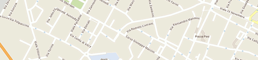 Mappa della impresa emiliani barbara a FAENZA