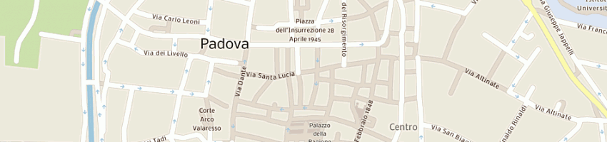 Mappa della impresa atelier ville de paris sas a PADOVA