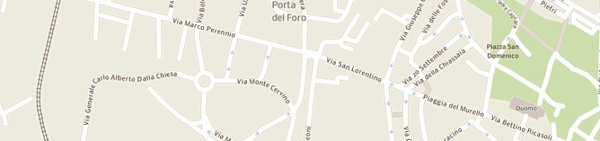 Mappa della impresa 'ciak videofilms' sas a AREZZO