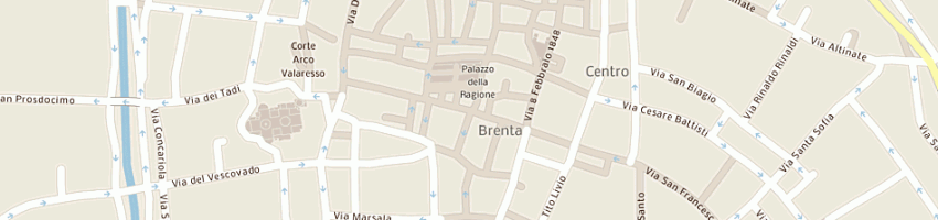 Mappa della impresa armony (sas) a PADOVA