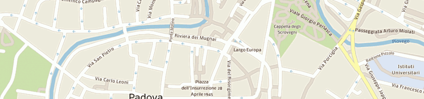 Mappa della impresa parolini casa srl a PADOVA
