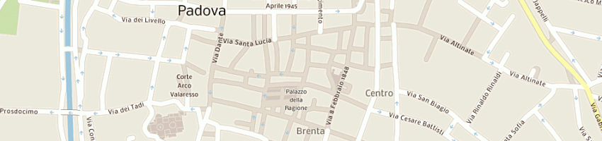 Mappa della impresa ufficio di servizio sociale per i minorenni a PADOVA