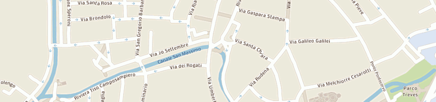 Mappa della impresa b e b di bolzonella sebastiano e c snc a PADOVA
