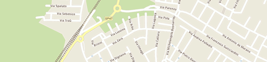 Mappa della impresa dalan renzo a PADOVA