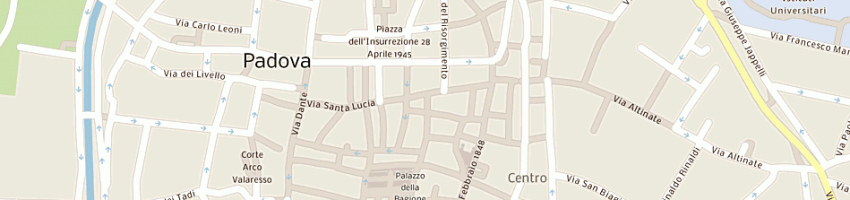 Mappa della impresa oregon a PADOVA