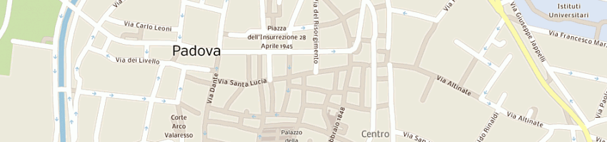 Mappa della impresa la compagnia di gestione srl a PADOVA