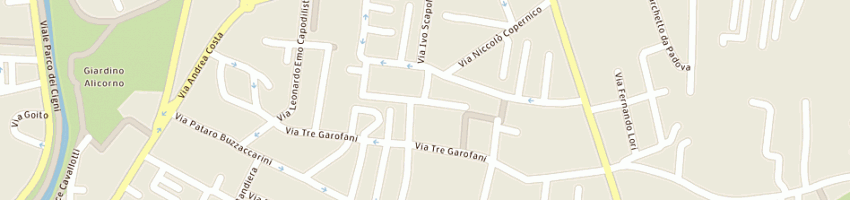 Mappa della impresa pierezza carlo a PADOVA