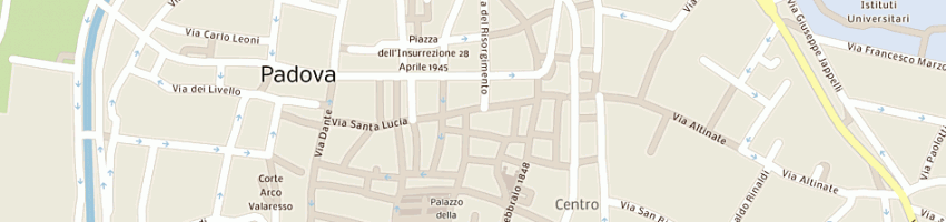 Mappa della impresa istituto di estetica mimosa a PADOVA