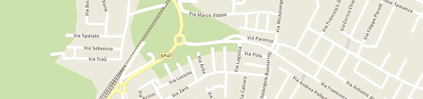 Mappa della impresa fantasia di annarosa a PADOVA