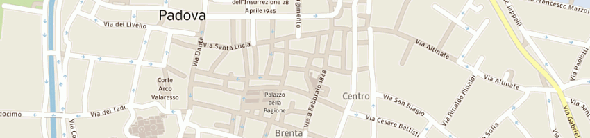 Mappa della impresa morello a PADOVA