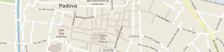 Mappa della impresa bar camporese amalia a PADOVA