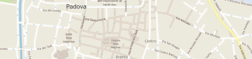 Mappa della impresa galleazzo flli di galleazzo paola e matteo snc a PADOVA